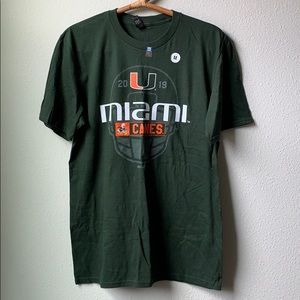 🎈 DONATED 🎈 cotton miami canes tshirt